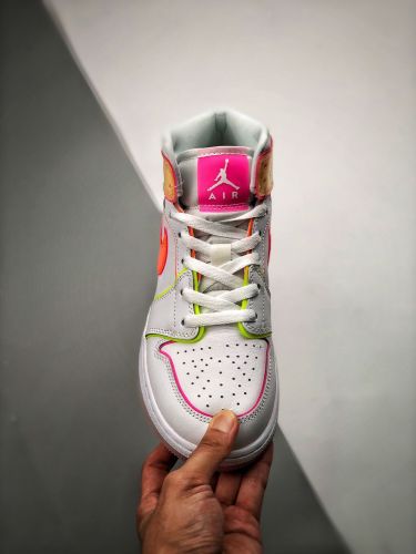 Air Jordan 1 Mid 黄粉糖果 CV4611-100