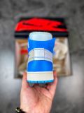 Air Jordan 1 Retro High OFF-WHITE University Blue UNC THE THE OW北卡蓝 AQ0818-148
