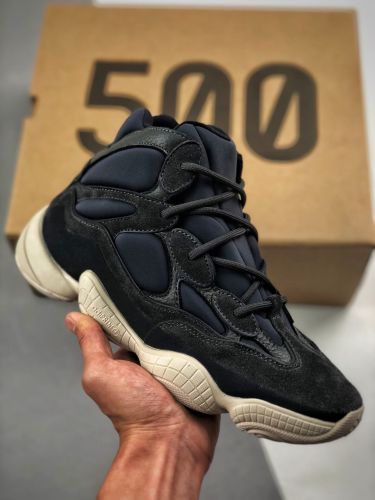 Adidas Yeezy500 High “Slate”黑曜石