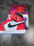 Air Jordan 1 Retro High OG  Origin Story 新版芝加哥/蜘蛛侠555088-602