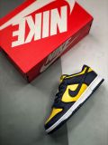 Nike Dunk Low  Michigan  密西根蓝黄 DD1391-700