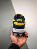 Nike Dunk Low  Michigan  密西根蓝黄 DD1391-700