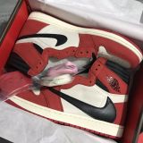 Travis scott x air jordan 1 红倒勾CD4487