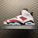 Air Jordan AJ6 Retro 2021复刻版   Carmine   AJ6乔6 胭脂红 CT8529-106
