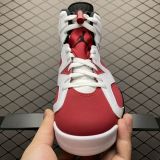Air Jordan AJ6 Retro 2021复刻版   Carmine   AJ6乔6 胭脂红 CT8529-106