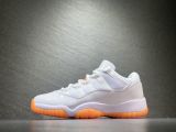 Air Jordan 11 low Bright Citus AJ11低帮白橘 AH7860-139