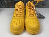 Off-White x Nike Air Force1Low University Gold DD1876-700