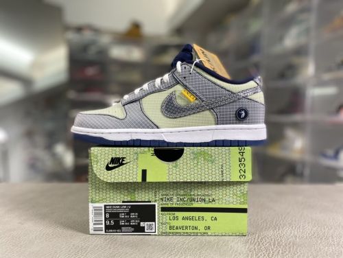 Nike Dunk Union Passport Pack Pistachio Union联名 低帮 灰色 绿色DJ9649-401
