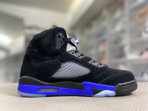 Air Jordan 5  Racer Blue  黑色 赛车蓝 CT4838-004