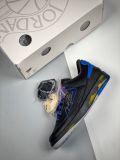 Off-White x Air Jordan AJ2 Low SP  黑蓝DJ4375-004