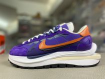 sacai x Nike Vaporwaffle Dark Iris sacai 紫色 橙色 DD1875-500