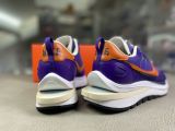 sacai x Nike Vaporwaffle Dark Iris sacai 紫色 橙色 DD1875-500