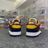 Nike Dunk Michigan/University Gold 低帮/OW联名/黄色/藏蓝 CT0856-700