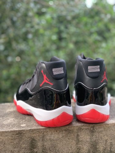 Air Jordan 11 Retro  Bred  AJ11 高帮 黑红 378037-061