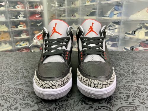 Air Jordan 3 Retro Black Cement AJ3黑水泥 854262-001