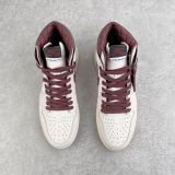 A Ma Maniére x Nike Air Jordan 1 Retro High OG  White Sail/Maroon DO7097-100