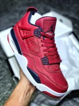 Air Jordan 4 Retro“FIBA”AJ4代中帮复古休闲运动文化篮球鞋“中国红世界杯”CI1184-617