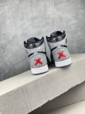 Air Jordan 1   Rebellionaire   AJ1乔1 黑灰叛逆 男子文化篮球鞋 555088-036