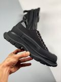 Alexander McQueen/亚历山大麦昆 松糕鞋厚底增高帆布鞋