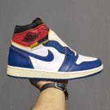 Union X AirJordan 1 Retro High NRG 限量联名 四色拼接 BV1300-146
