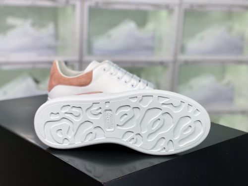 Alexander McQueen/亚历山大麦昆 松糕鞋厚底增高小白鞋