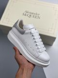Alexander McQueen/亚历山大麦昆 松糕鞋厚底增高小白鞋