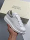 Alexander McQueen/亚历山大麦昆 松糕鞋厚底增高小白鞋