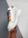 Alexander McQueen/亚历山大麦昆 松糕鞋厚底增高小白鞋