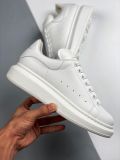 Alexander McQueen/亚历山大麦昆 松糕鞋厚底增高小白鞋