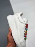 Alexander McQueen/亚历山大麦昆 松糕鞋厚底增高小白鞋