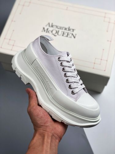 Alexander McQueen sole sneakers麦昆纯白