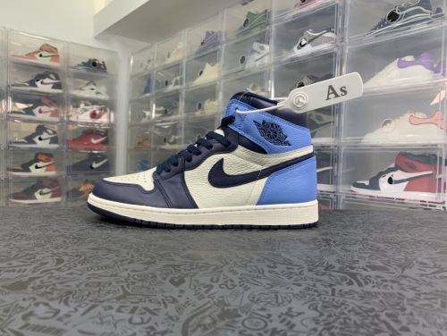 Air Jordan 1 Obsidian 北卡蓝/黑曜石 555088-140