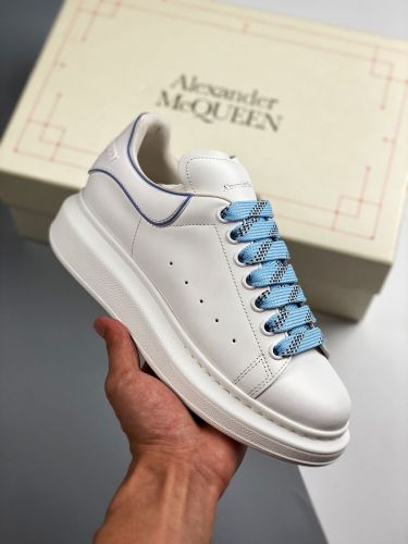 Alexander McQueen/亚历山大麦昆 松糕鞋厚底增高小白鞋