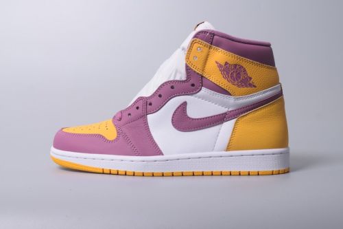 Air Jordan 1 High OG“Brotherhood”白紫金 兄弟会 555088-706