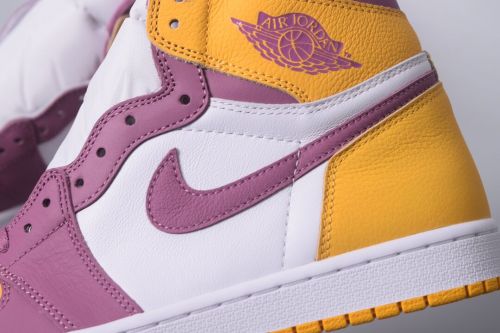 Air Jordan 1 High OG“Brotherhood”白紫金 兄弟会 555088-706