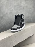 Air Jordan 1   Rebellionaire   AJ1乔1 黑灰叛逆 男子文化篮球鞋 555088-036