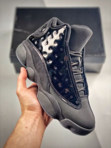 Air Jordan 13 “Cap and Gown” 黑猫漆皮414571-012
