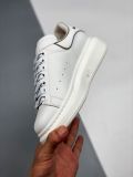 Alexander McQueen/亚历山大麦昆白尾松糕鞋厚底增高小白鞋