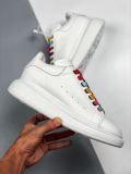Alexander McQueen/亚历山大麦昆 松糕鞋厚底增高小白鞋