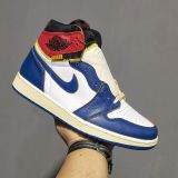 Union X AirJordan 1 Retro High NRG 限量联名 四色拼接 BV1300-146