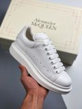 Alexander McQueen/亚历山大麦昆 松糕鞋厚底增高小白鞋