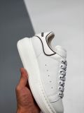 Alexander McQueen/亚历山大麦昆白尾松糕鞋厚底增高小白鞋
