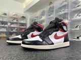 Air Jordan 1 Black/White-Sail-Gym Red 黑脚趾/红钩(2019)555088-061