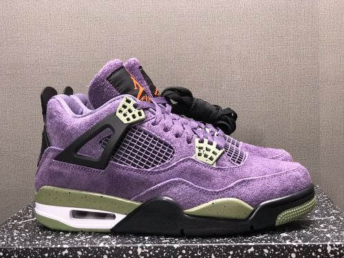 Air Jordan 4 Retro  Canyon Purple  AJ4 乔4 紫麂皮 篮球鞋 AQ9129-500