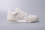 Louis Vuitton Trainer Sneaker Low休闲运动文化百搭篮球板鞋“牛仔提花”