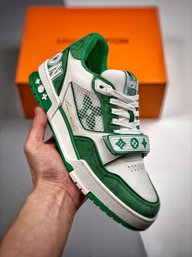 Louis Vuitton Trainer Sneaker Low休闲运动文化百搭篮球板鞋