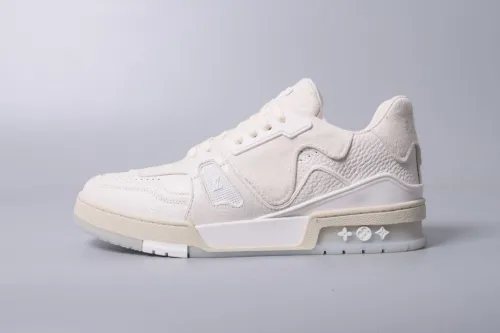 Louis Vuitton Trainer Sneaker Low休闲运动文化百搭篮球板鞋“牛仔提花”