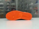 Air Jordan 1 GS/白色/橙色/黑脚趾4.0 555088-180