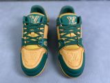 Louis Vuitton 路易威登 Trainer 休闲板鞋 墨绿黄