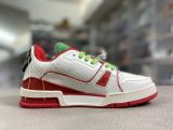 Louis Vuitton 路易威登 Trainer 休闲板鞋 白红苹果绿